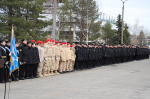 Вчера в Архангельске торжественно встретили большой десантный корабль Северного Флота «Иван Грен»